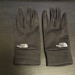 The North Face Black bones print Winter Gloves